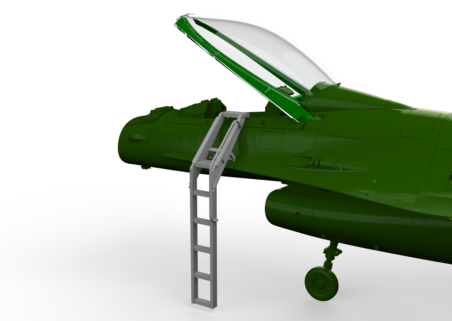 Eduard Brassin ED648869 1:48 Lockheed-Martin F-16C/F-16D Fighting Falcon ladder