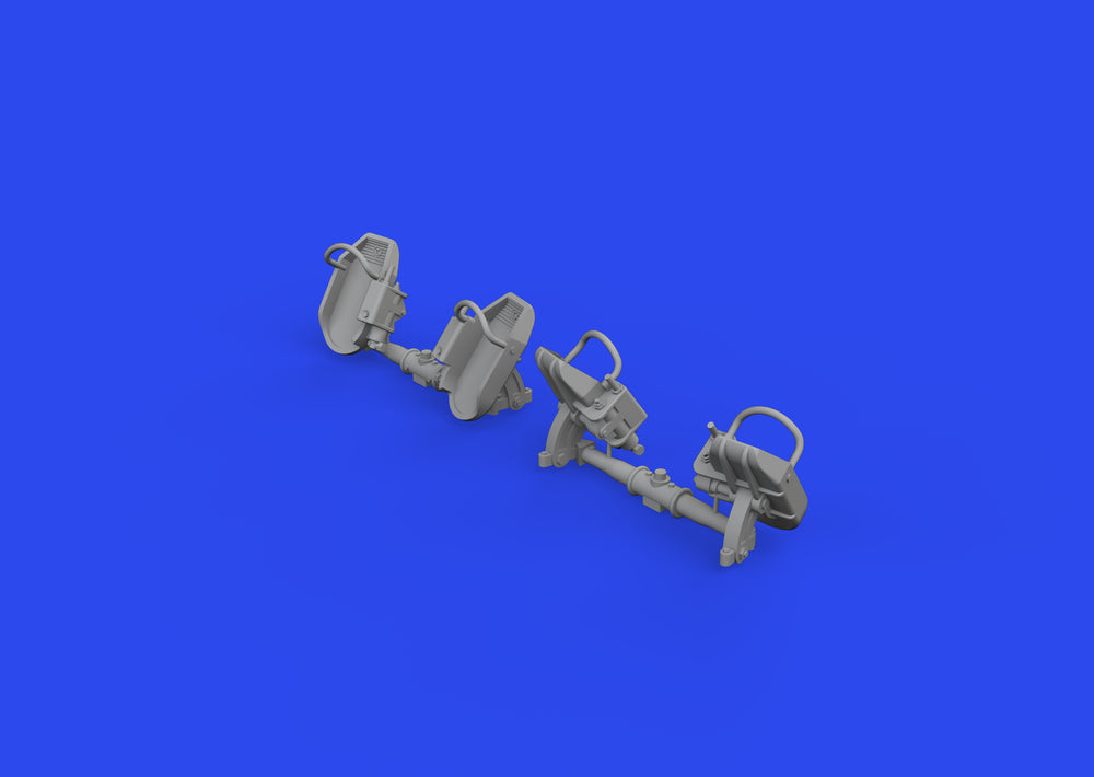 Eduard Brassin ED648873 Messerschmitt Bf-109E rudder pedals early 1:48