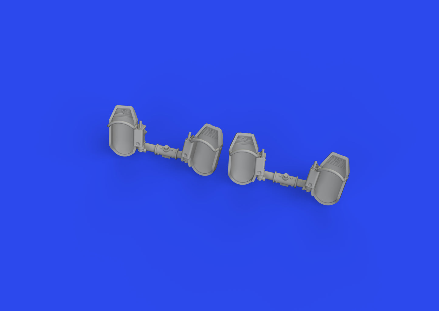 Eduard Brassin ED648873 Messerschmitt Bf-109E rudder pedals early 1:48