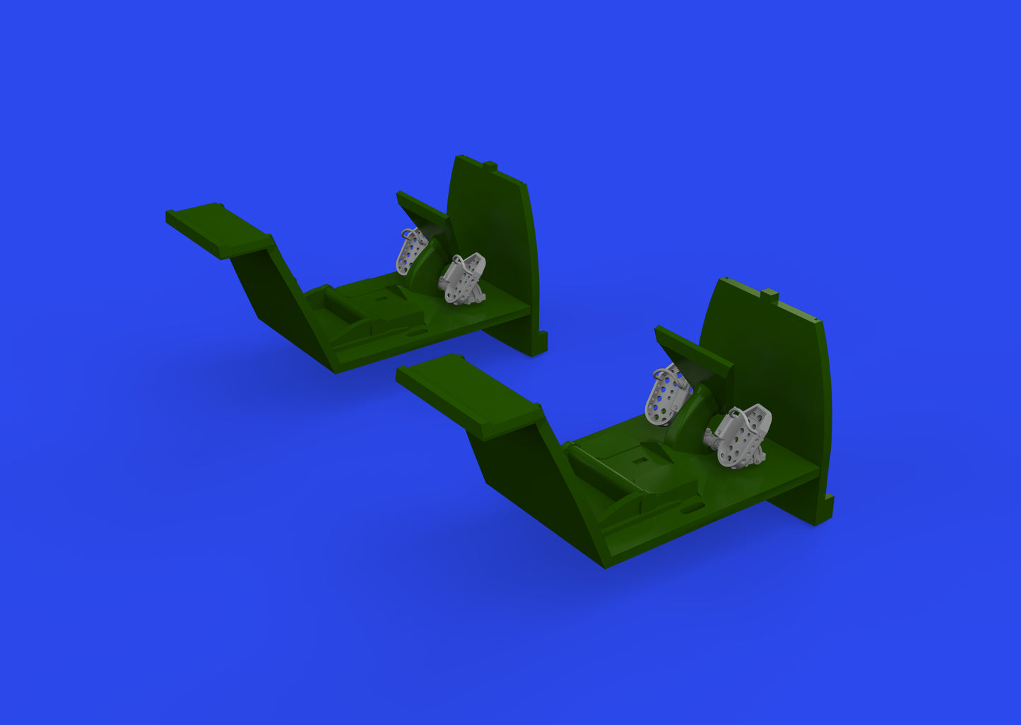 Eduard Brassin ED648874 Messerschmitt Bf-109E rudder pedals late 1:48
