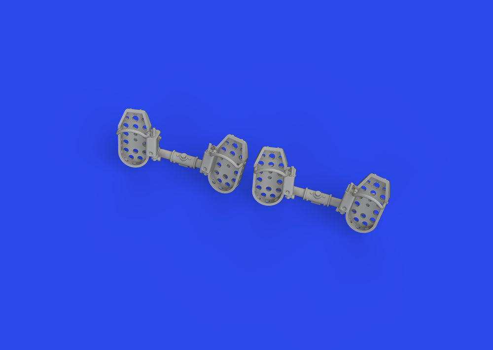 Eduard Brassin ED648874 Messerschmitt Bf-109E rudder pedals late 1:48