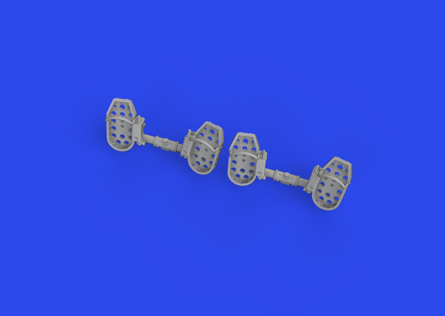Eduard Brassin ED648874 Messerschmitt Bf-109E rudder pedals late 1:48