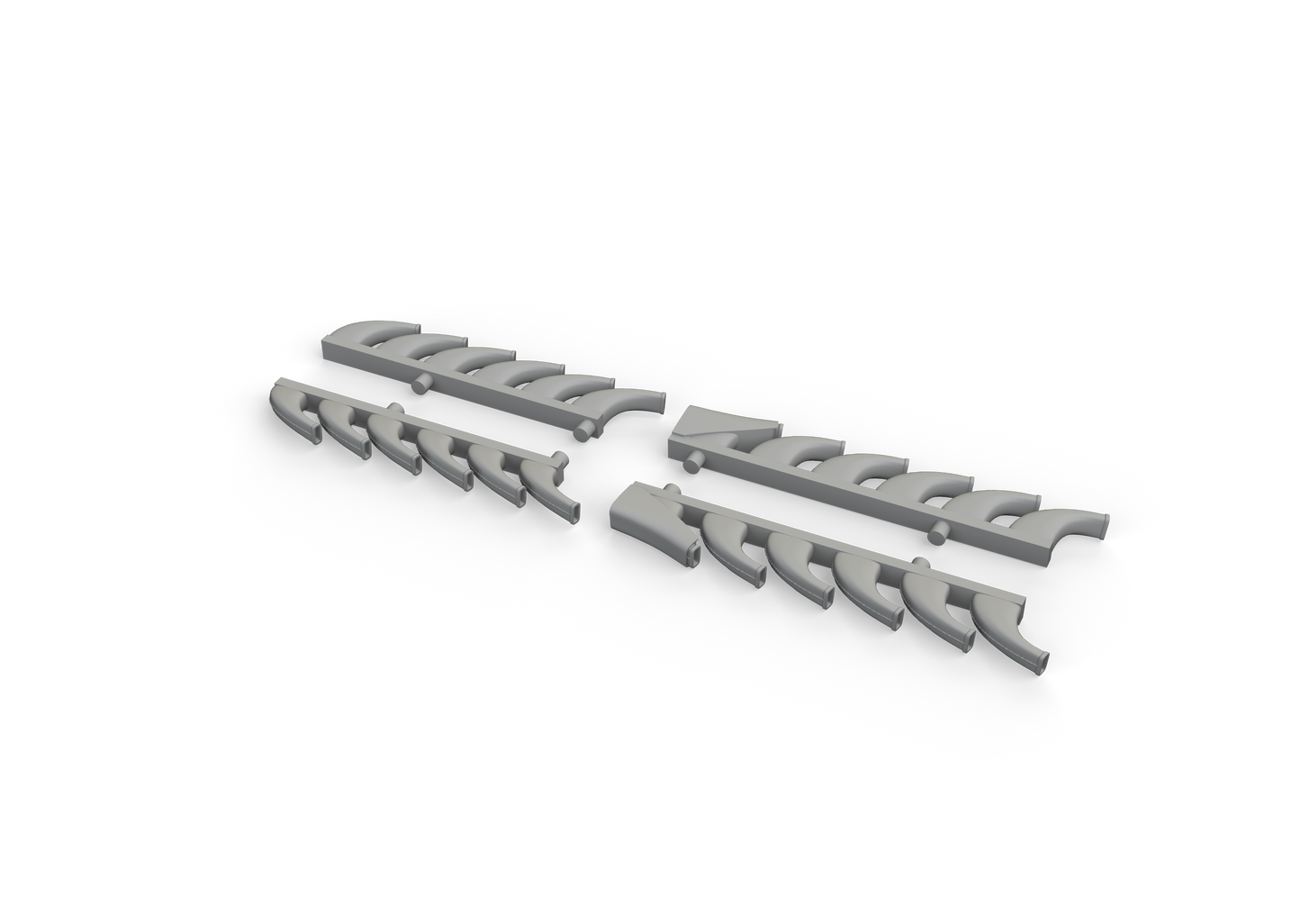 Eduard Brassin ED648878 1:48 Dornier Do-335A exhaust stacks