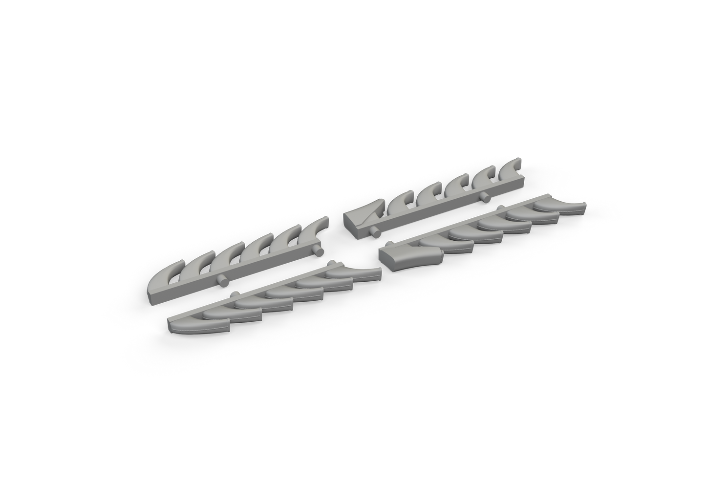 Eduard Brassin ED648878 1:48 Dornier Do-335A exhaust stacks