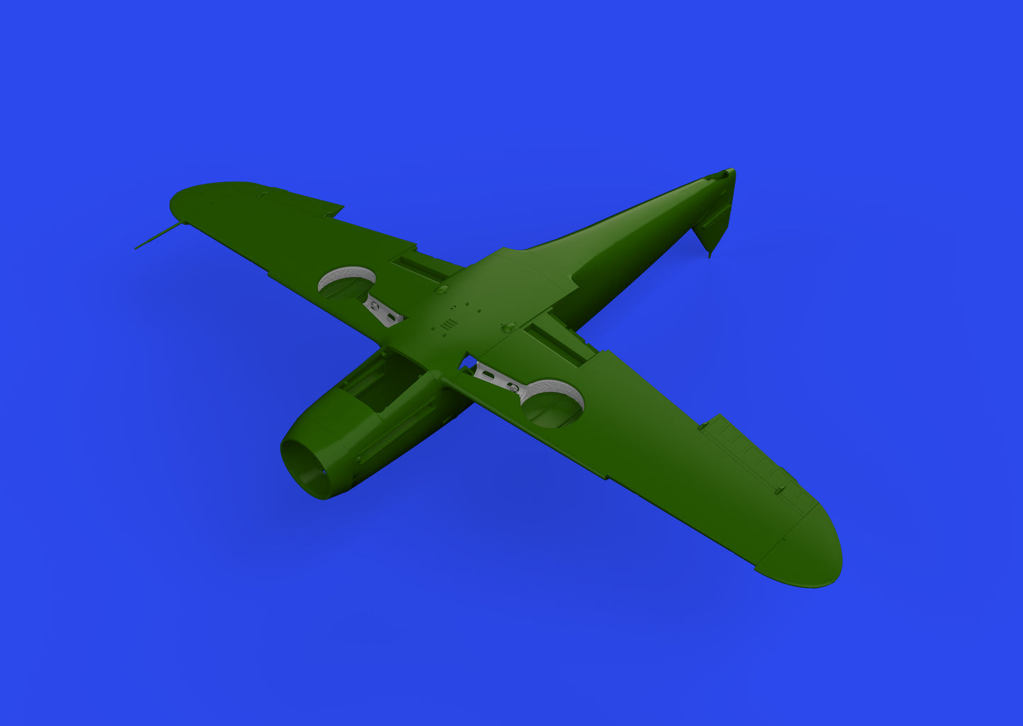 Eduard Brassin ED648880 1:48 Messerschmitt Bf-109F wheel bays rounded