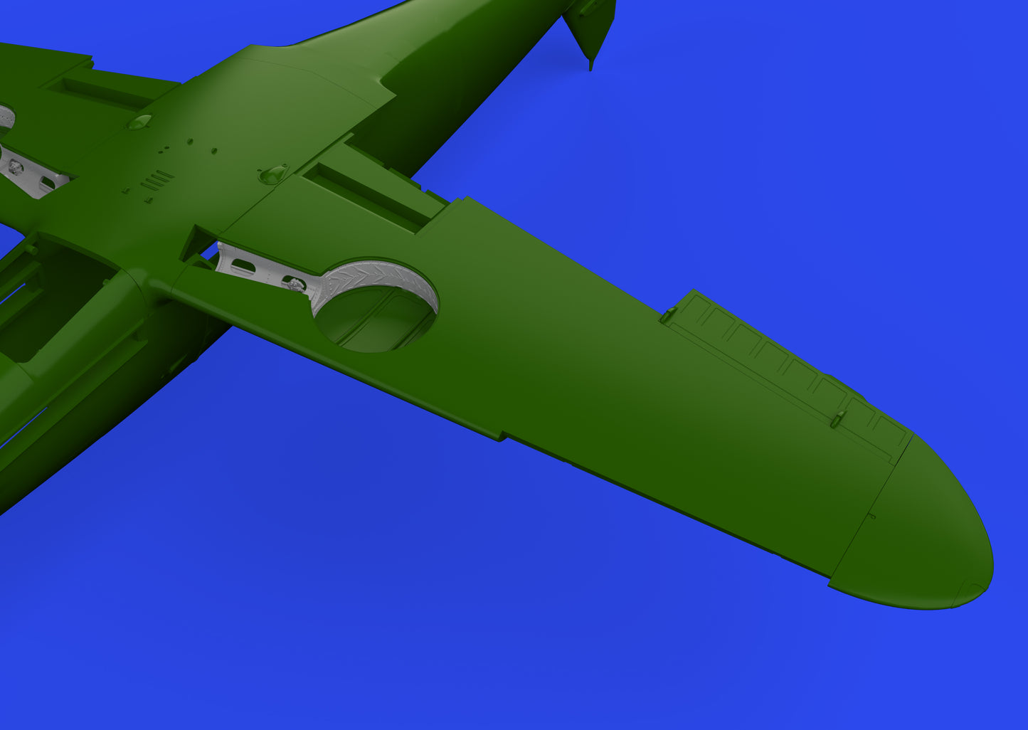 Eduard Brassin ED648880 1:48 Messerschmitt Bf-109F wheel bays rounded
