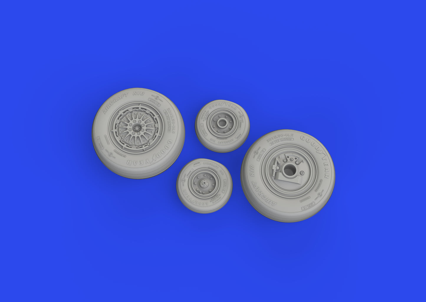 Eduard Brassin ED648882 1:48 McDonnell F-4E Phantom wheels