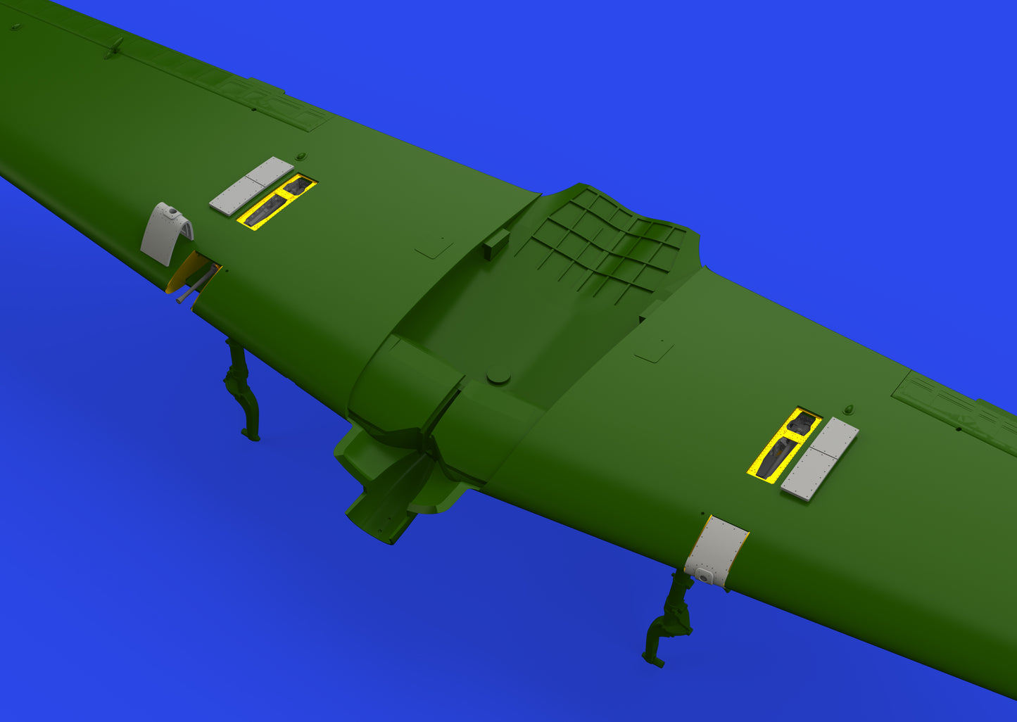 Eduard Brassin ED648883 1:48 Mitsubishi A6M3 Zero gun bays short barrel