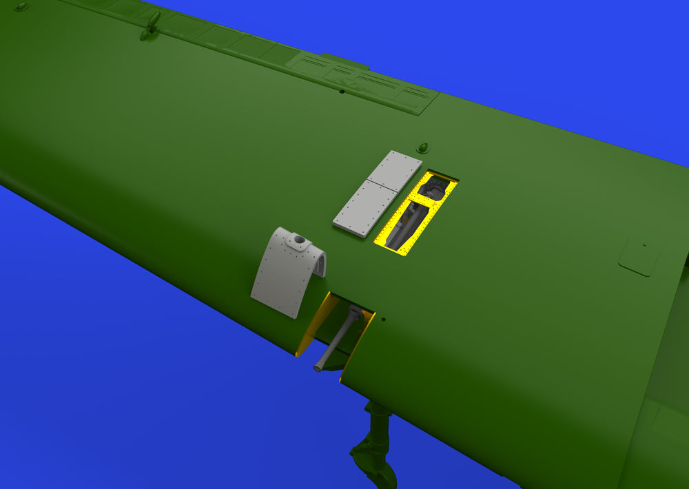 Eduard Brassin ED648883 1:48 Mitsubishi A6M3 Zero gun bays short barrel