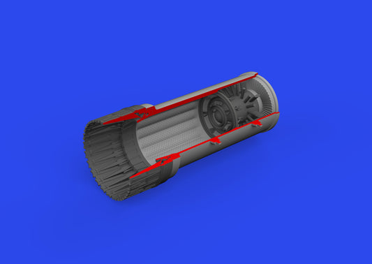 Eduard Brassin ED648892 1:48 Lockheed F-104A/C Starfighter exhaust nozzle