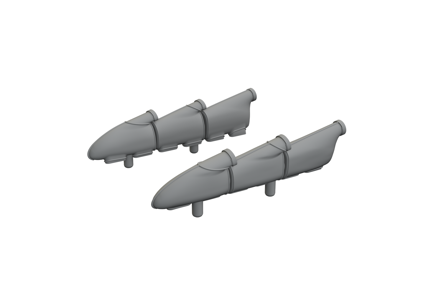 Eduard Brassin ED648898 1:48 Hawker Hurricane Mk.I exhaust stacks