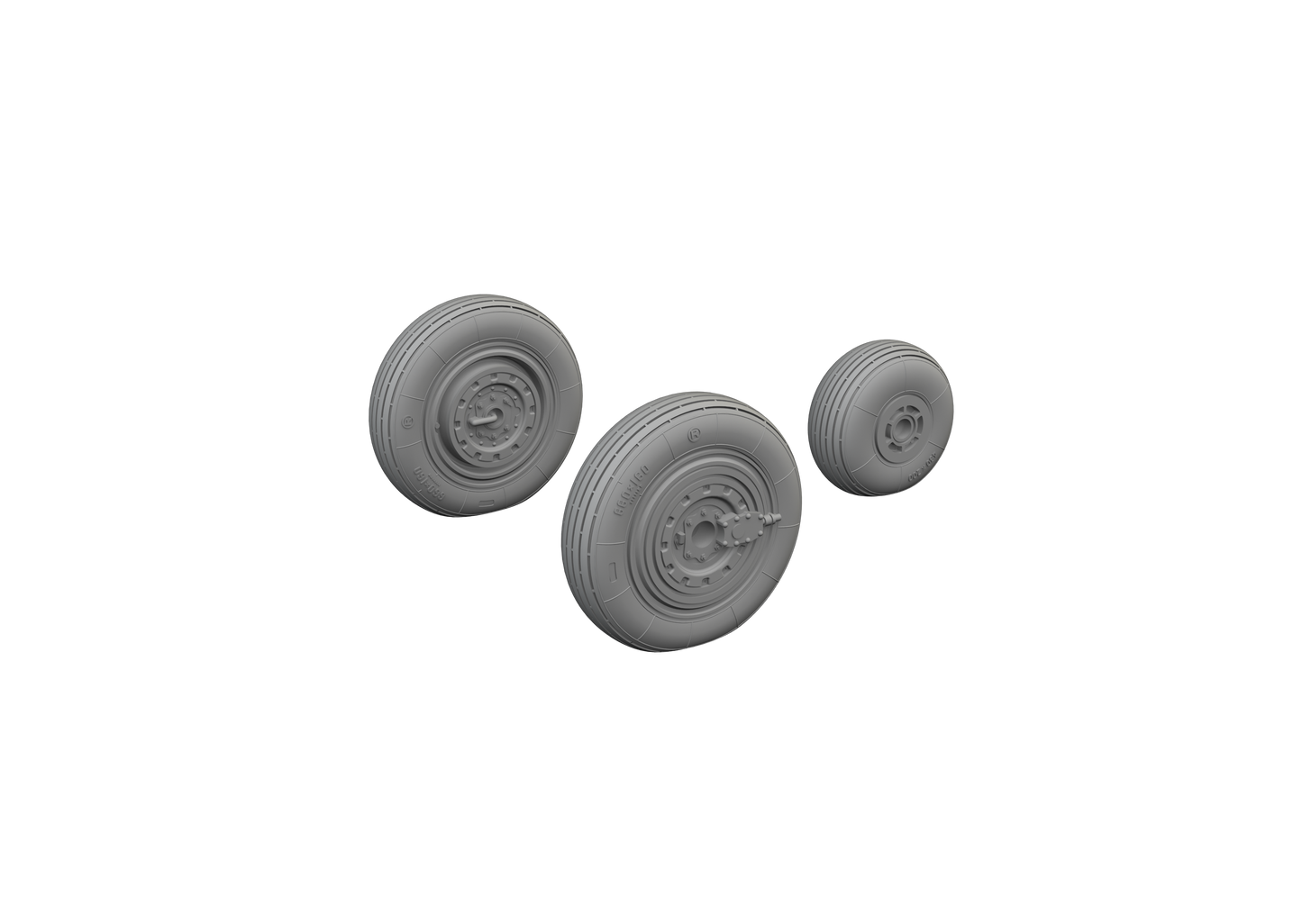 Eduard Brassin ED648899 1:48 Mikoyan MiG-17 wheels