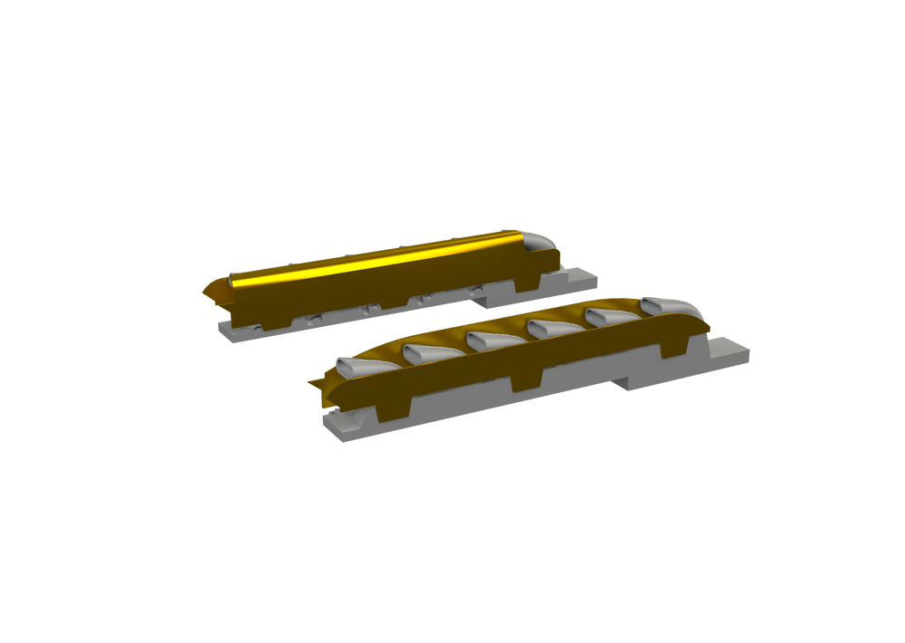 Eduard Brassin ED648913 1:48 Messerschmitt Bf-109K-4 exhaust stacks