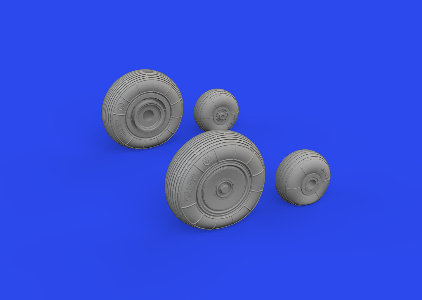Eduard Brassin ED648927 1:48 Mil Mi-4 wheels