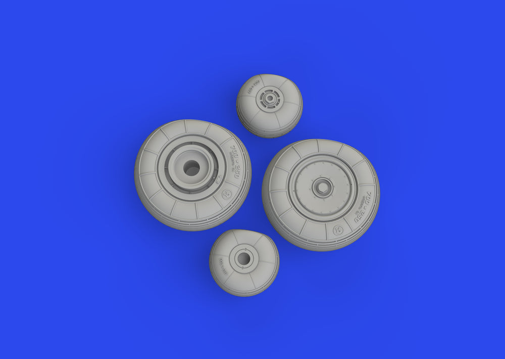 Eduard Brassin ED648927 1:48 Mil Mi-4 wheels