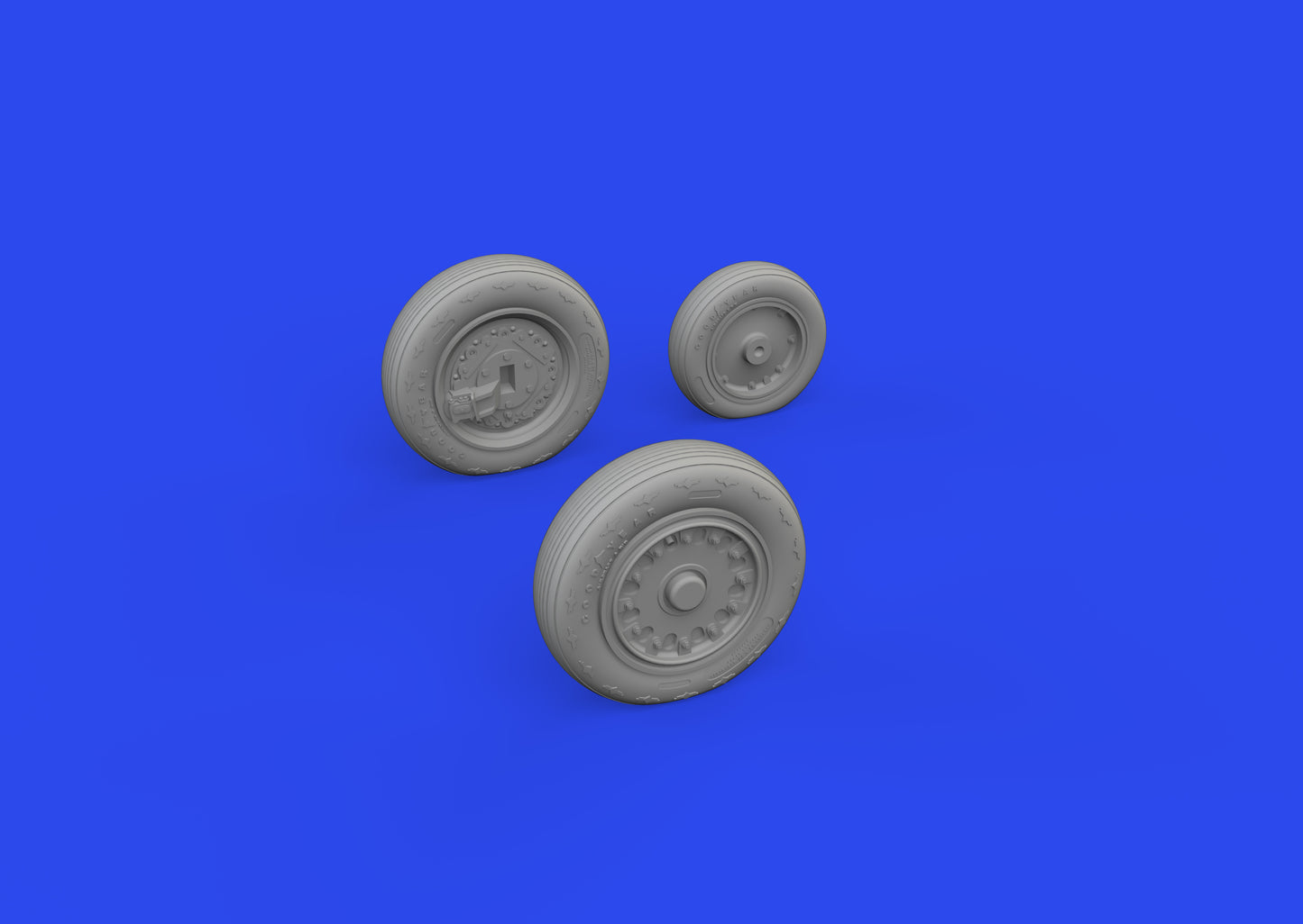 Eduard Brassin ED648934 Saab J-35 Draken wheels Type 1 1:48