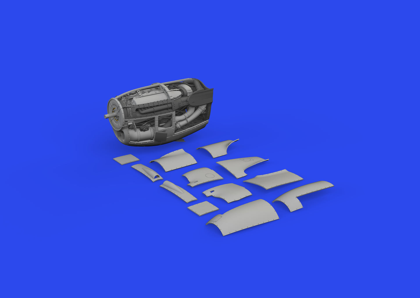 Eduard Brassin ED648936 1:48 Lockheed P-38J Lightning left engine