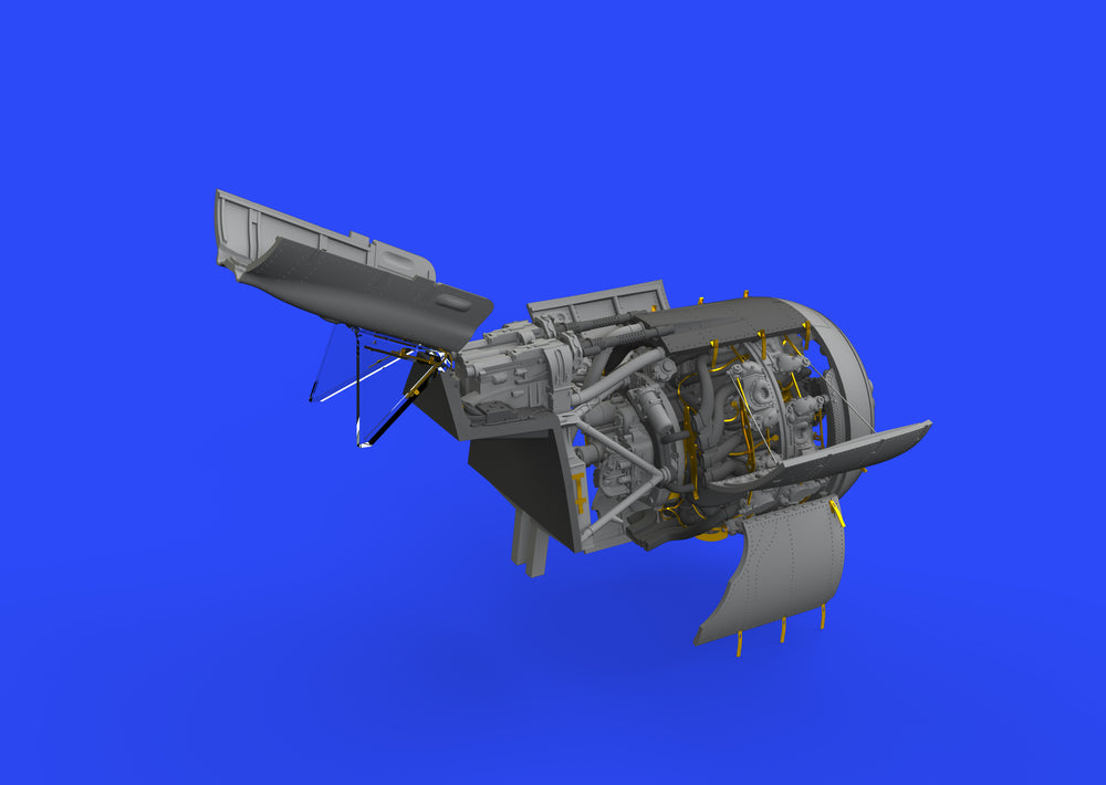 Eduard Brassin ED648941 1:48 Focke-Wulf Fw-190A-7 engine & fuselage guns