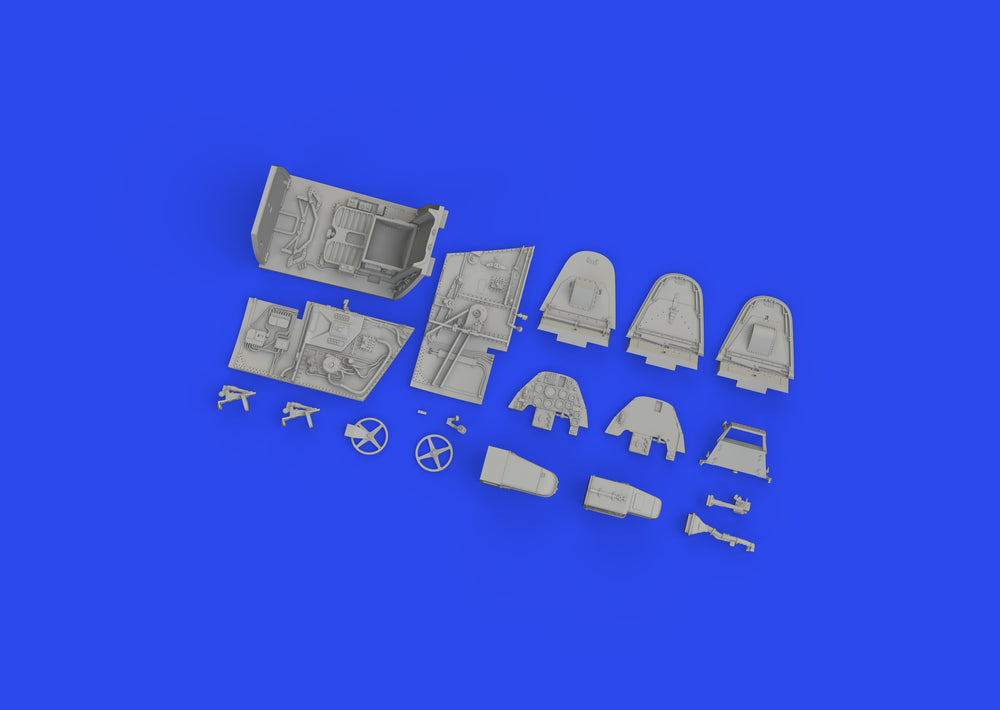 Eduard Brassin ED648953 1:48 Messerschmitt Bf-109G-6/AS cockpit