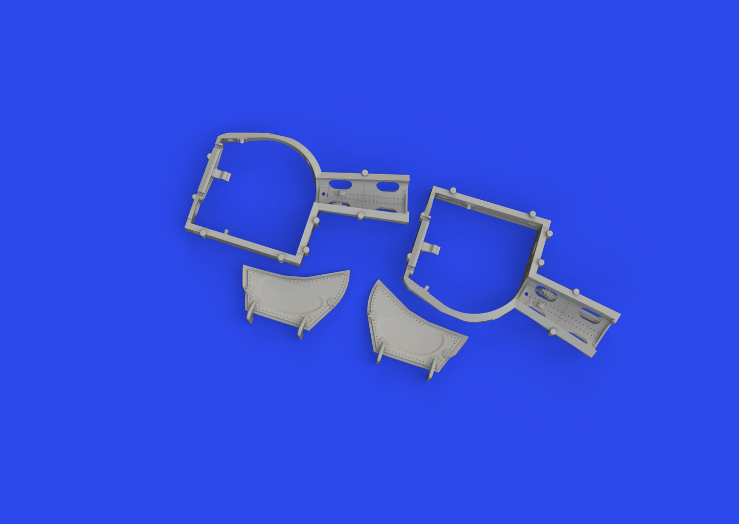 Eduard Brassin ED648954 1:48 Messerschmitt Bf-109K-4 wheel bays