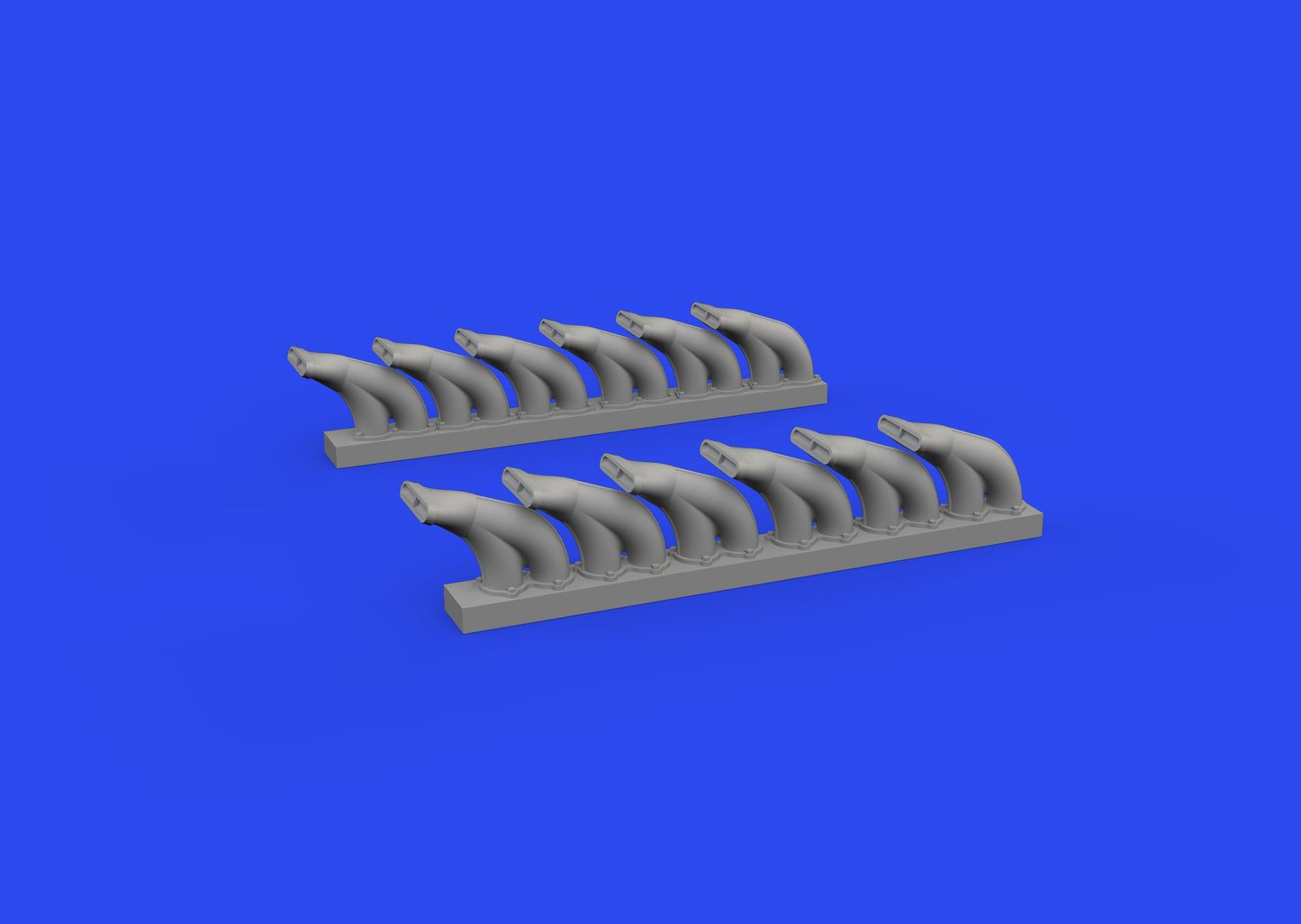 Eduard Brassin ED648958 1:48 Bell P-39 Airacobra exhaust stacks fishtail