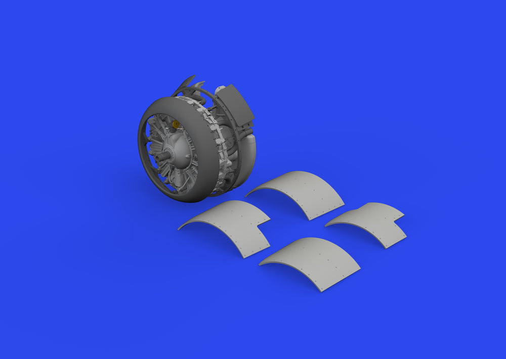 Eduard Brassin ED648960 1:48 General-Motors FM-2 engine