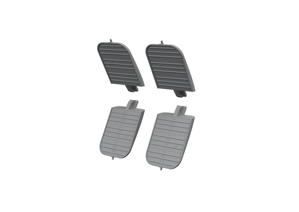 Eduard Brassin ED648981 1:48 Sukhoi Su-25 airbrakes early