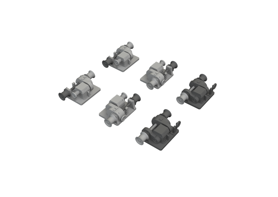 Eduard Brassin ED653003 1:350 USN electric ship winches