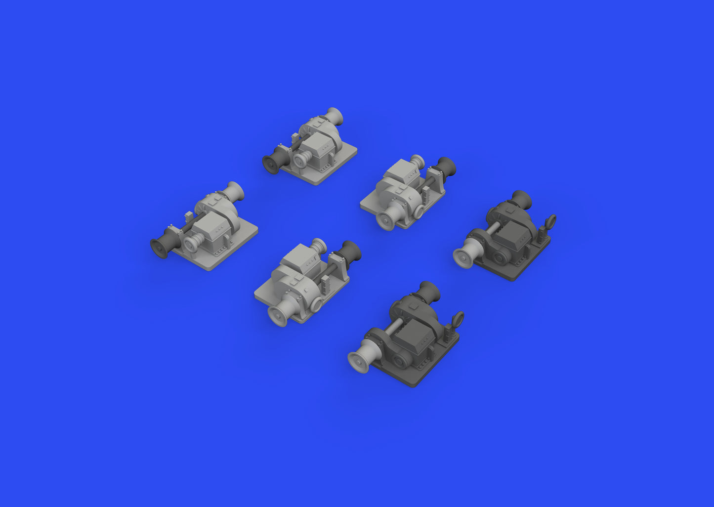 Eduard Brassin ED653003 1:350 USN electric ship winches