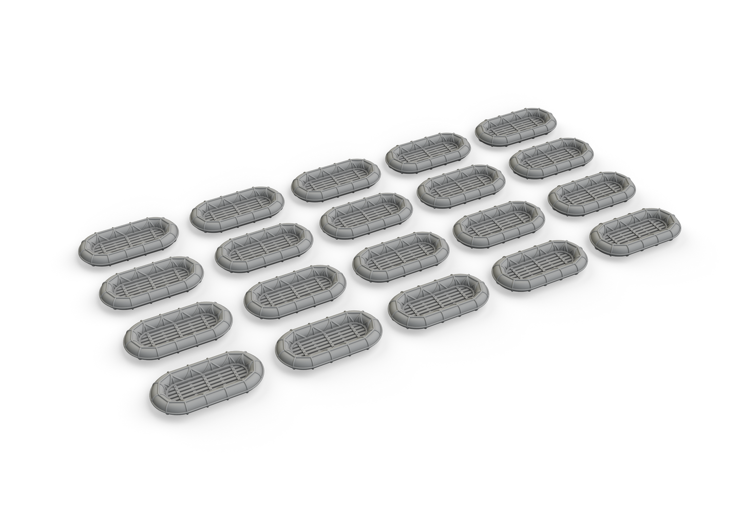 Eduard Brassin ED653006 1:350 Carley float for 10 people " Type 2