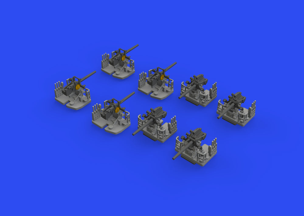 Eduard Brassin ED653008 1:350 5"/25 caliber gun Mk.10