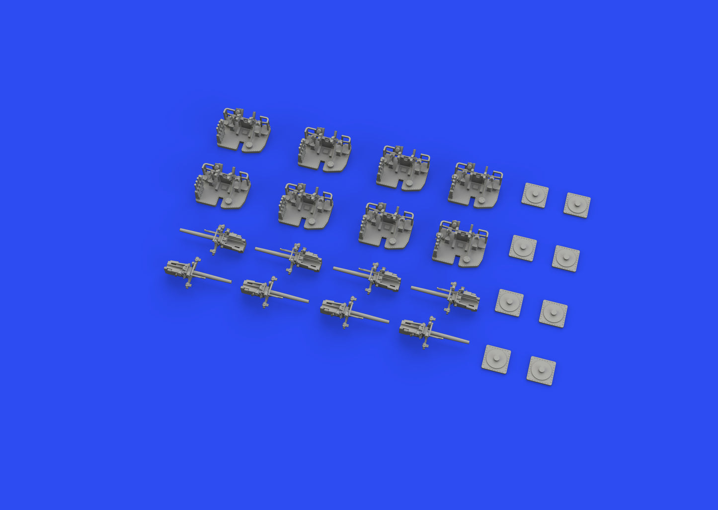 Eduard Brassin ED653008 1:350 5"/25 caliber gun Mk.10
