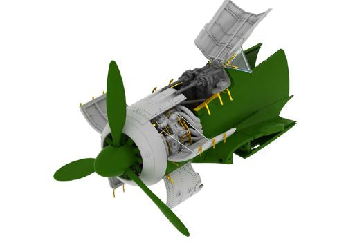 Eduard Brassin ED672088 1:72 Focke-Wulf Fw-190A-8 engine & fuselage guns