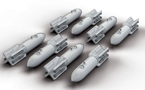 Eduard Brassin ED672115 1:72 8 x German bombs SC-50