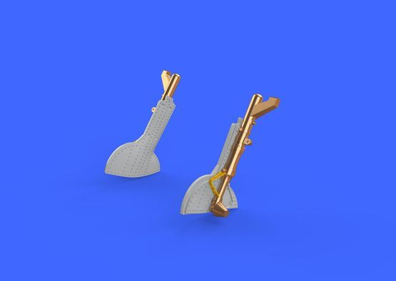 Eduard Brassin ED672134 1:72 Spitfire Mk.IX legs BRONZE