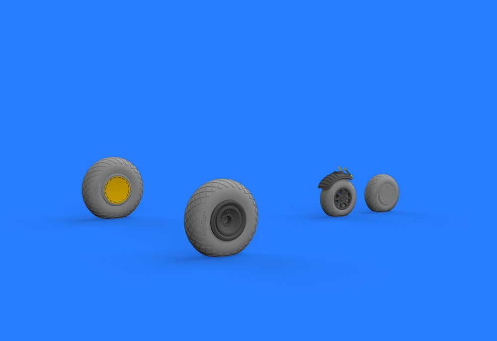 Eduard Brassin ED672170 B-24D/J Liberator Weighted Wheels 1:72