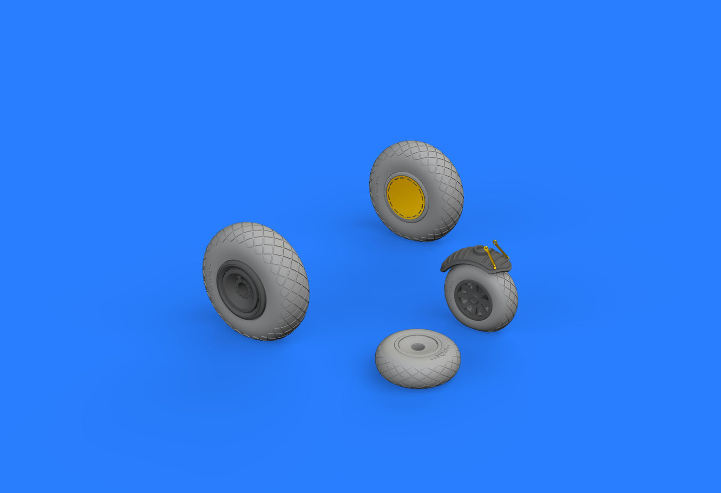 Eduard Brassin ED672170 B-24D/J Liberator Weighted Wheels 1:72