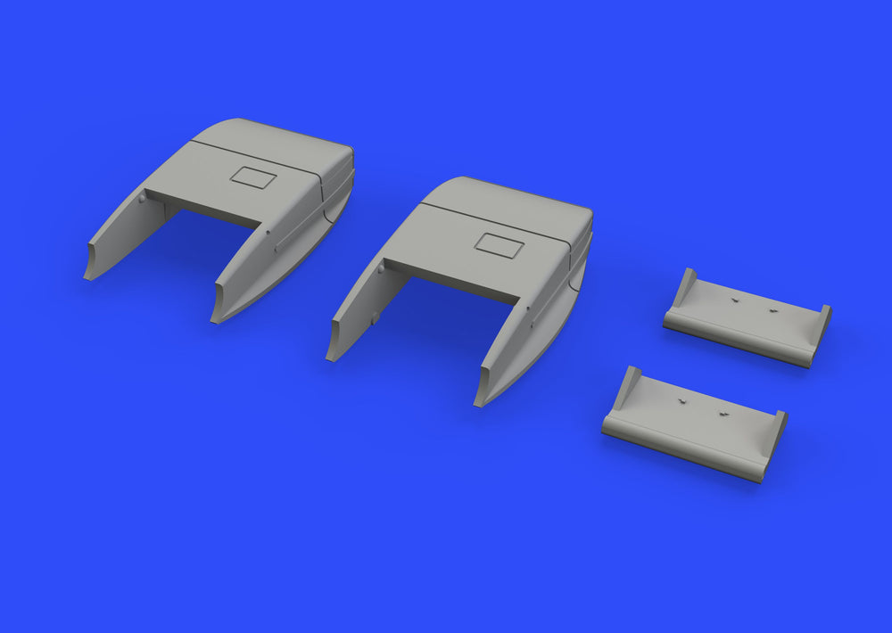 Eduard Brassin ED672173 1:72 Spitfire Mk.VIII/IX/XVI Radiator Fairings
