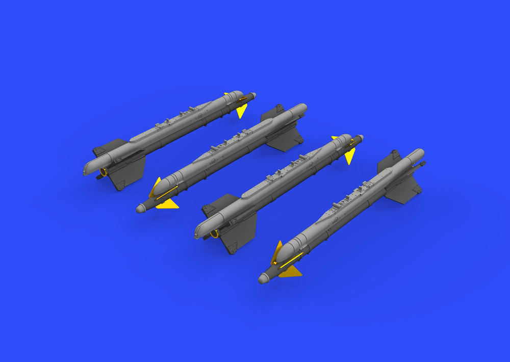 Eduard Brassin ED672187 R-13M missiles for Mikoyan Mi-24-21 1:72