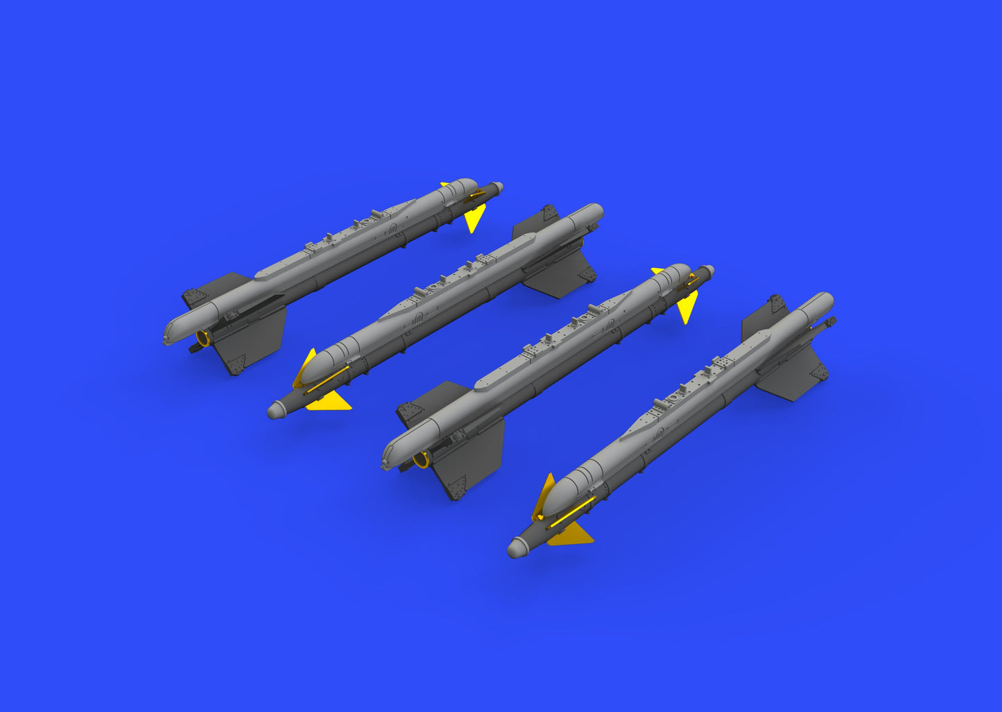 Eduard Brassin ED672187 R-13M missiles for Mikoyan Mi-24-21 1:72