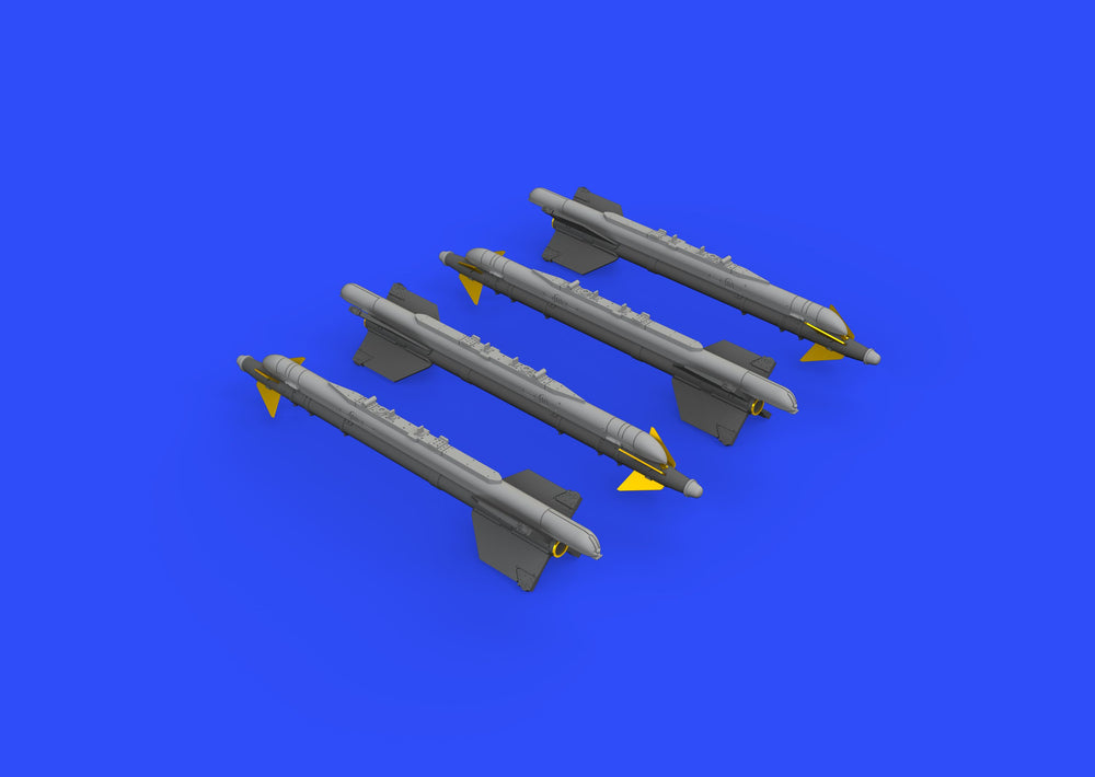 Eduard Brassin ED672187 R-13M missiles for Mikoyan Mi-24-21 1:72