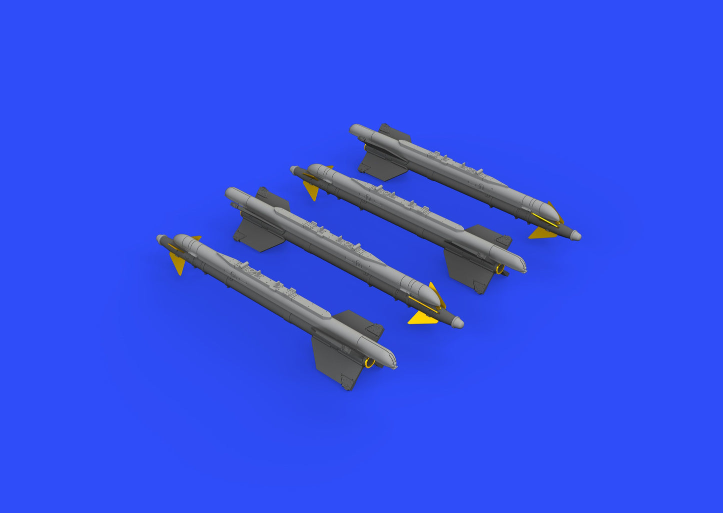 Eduard Brassin ED672187 R-13M missiles for Mikoyan Mi-24-21 1:72