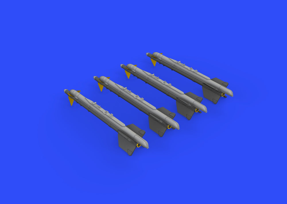 Eduard Brassin ED672187 R-13M missiles for Mikoyan Mi-24-21 1:72