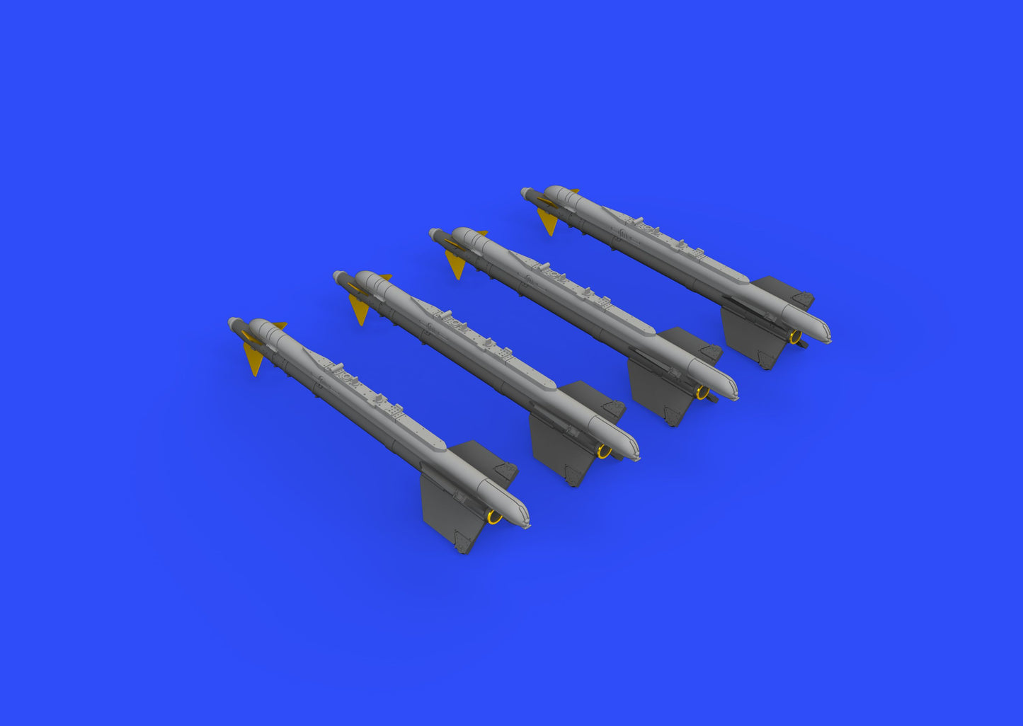 Eduard Brassin ED672187 R-13M missiles for Mikoyan Mi-24-21 1:72