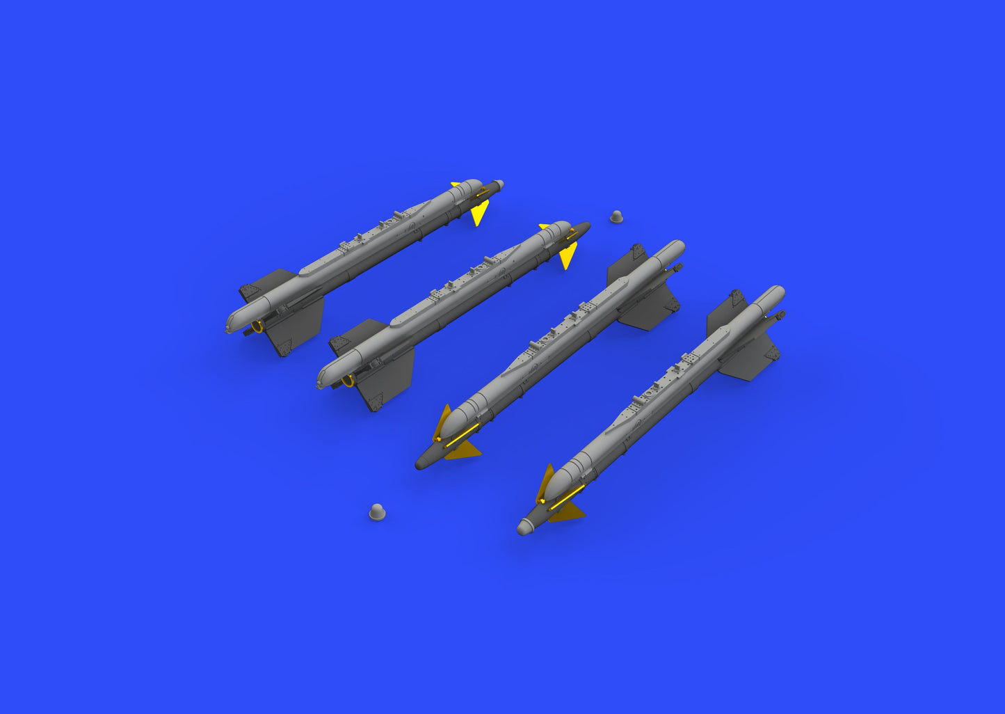 Eduard Brassin ED672187 R-13M missiles for Mikoyan Mi-24-21 1:72
