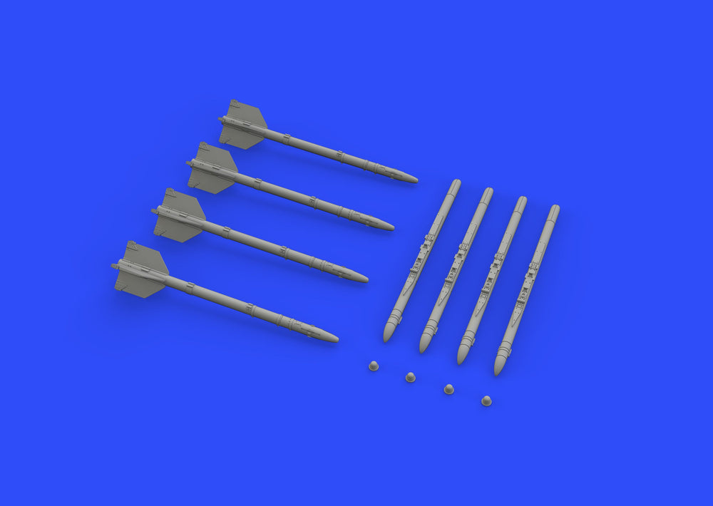 Eduard Brassin ED672187 R-13M missiles for Mikoyan Mi-24-21 1:72