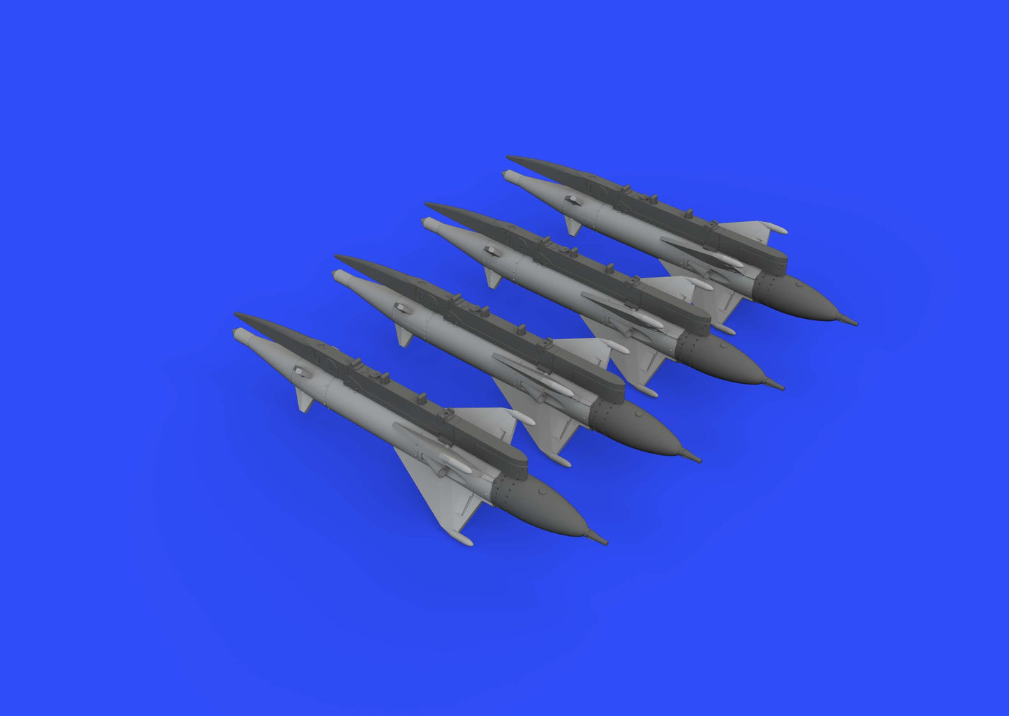 Eduard Brassin ED672191 1:72 RS-2US missiles for Mikoyan MiG-21