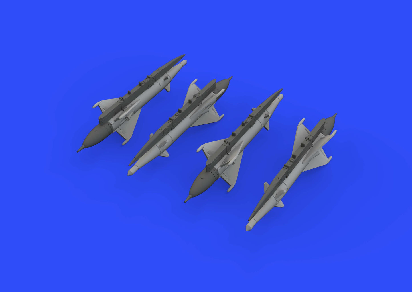 Eduard Brassin ED672191 1:72 RS-2US missiles for Mikoyan MiG-21