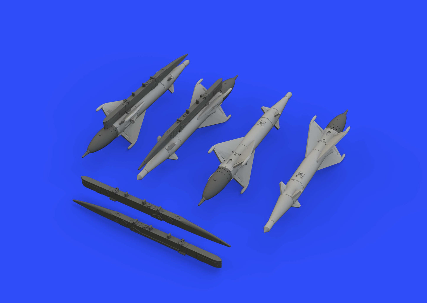 Eduard Brassin ED672191 1:72 RS-2US missiles for Mikoyan MiG-21