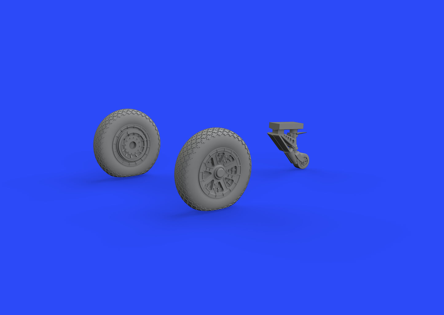 Eduard Brassin ED672203 F6F-3/F6F-5 Hellcat Weighted Wheels 1:72